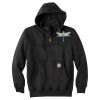 Rain Defender ® Paxton Heavyweight Hooded Zip Mock Sweatshirt Thumbnail