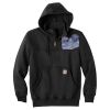Rain Defender ® Paxton Heavyweight Hooded Zip Mock Sweatshirt Thumbnail