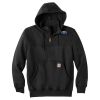 Rain Defender ® Paxton Heavyweight Hooded Zip Mock Sweatshirt Thumbnail