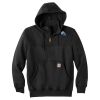 Rain Defender ® Paxton Heavyweight Hooded Zip Mock Sweatshirt Thumbnail