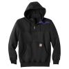 Rain Defender ® Paxton Heavyweight Hooded Zip Mock Sweatshirt Thumbnail
