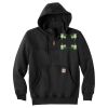 Rain Defender ® Paxton Heavyweight Hooded Zip Mock Sweatshirt Thumbnail