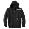 Rain Defender ® Paxton Heavyweight Hooded Zip Mock Sweatshirt Thumbnail