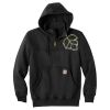 Rain Defender ® Paxton Heavyweight Hooded Zip Mock Sweatshirt Thumbnail