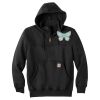 Rain Defender ® Paxton Heavyweight Hooded Zip Mock Sweatshirt Thumbnail