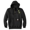 Rain Defender ® Paxton Heavyweight Hooded Zip Mock Sweatshirt Thumbnail