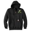 Rain Defender ® Paxton Heavyweight Hooded Zip Mock Sweatshirt Thumbnail