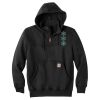 Rain Defender ® Paxton Heavyweight Hooded Zip Mock Sweatshirt Thumbnail