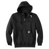Rain Defender ® Paxton Heavyweight Hooded Zip Mock Sweatshirt Thumbnail