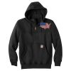 Rain Defender ® Paxton Heavyweight Hooded Zip Mock Sweatshirt Thumbnail