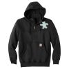 Rain Defender ® Paxton Heavyweight Hooded Zip Mock Sweatshirt Thumbnail