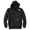 Rain Defender ® Paxton Heavyweight Hooded Zip Mock Sweatshirt Thumbnail