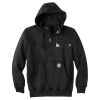 Rain Defender ® Paxton Heavyweight Hooded Zip Mock Sweatshirt Thumbnail