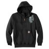 Rain Defender ® Paxton Heavyweight Hooded Zip Mock Sweatshirt Thumbnail