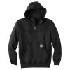 Rain Defender ® Paxton Heavyweight Hooded Zip Mock Sweatshirt Thumbnail