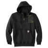 Rain Defender ® Paxton Heavyweight Hooded Zip Mock Sweatshirt Thumbnail