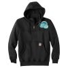 Rain Defender ® Paxton Heavyweight Hooded Zip Mock Sweatshirt Thumbnail