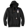 Rain Defender ® Paxton Heavyweight Hooded Zip Mock Sweatshirt Thumbnail