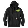 Rain Defender ® Paxton Heavyweight Hooded Zip Mock Sweatshirt Thumbnail