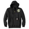 Rain Defender ® Paxton Heavyweight Hooded Zip Mock Sweatshirt Thumbnail