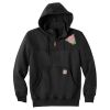 Rain Defender ® Paxton Heavyweight Hooded Zip Mock Sweatshirt Thumbnail