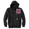 Rain Defender ® Paxton Heavyweight Hooded Zip Mock Sweatshirt Thumbnail
