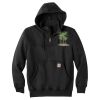 Rain Defender ® Paxton Heavyweight Hooded Zip Mock Sweatshirt Thumbnail