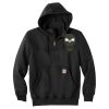 Rain Defender ® Paxton Heavyweight Hooded Zip Mock Sweatshirt Thumbnail