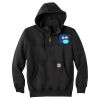 Rain Defender ® Paxton Heavyweight Hooded Zip Mock Sweatshirt Thumbnail