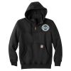 Rain Defender ® Paxton Heavyweight Hooded Zip Mock Sweatshirt Thumbnail