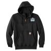 Rain Defender ® Paxton Heavyweight Hooded Zip Mock Sweatshirt Thumbnail