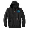 Rain Defender ® Paxton Heavyweight Hooded Zip Mock Sweatshirt Thumbnail