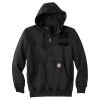 Rain Defender ® Paxton Heavyweight Hooded Zip Mock Sweatshirt Thumbnail