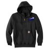 Rain Defender ® Paxton Heavyweight Hooded Zip Mock Sweatshirt Thumbnail