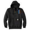 Rain Defender ® Paxton Heavyweight Hooded Zip Mock Sweatshirt Thumbnail